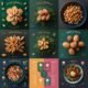 pine kernels and pine nuts
