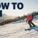 how to ski